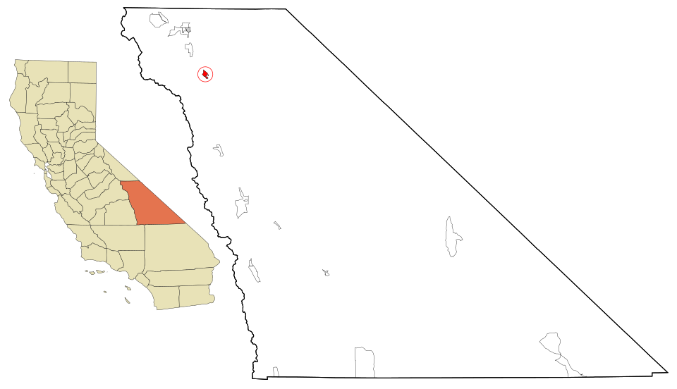Locator map of Big Pine