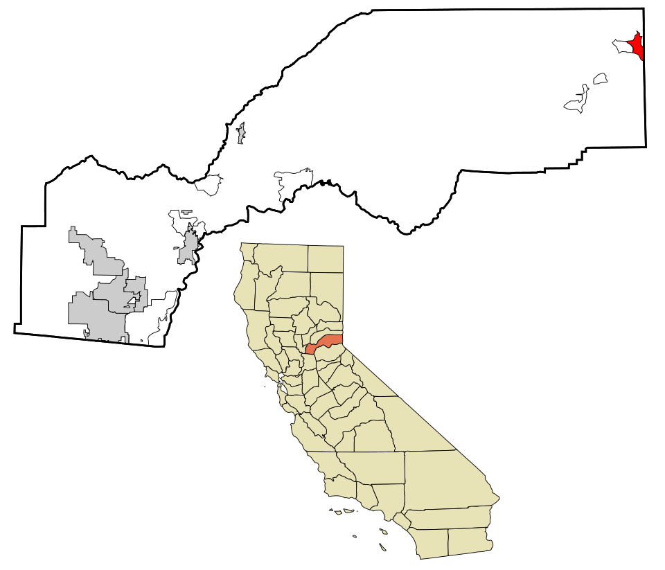 Locator map of Kings Beach