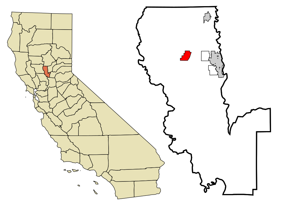 Map of Sutter