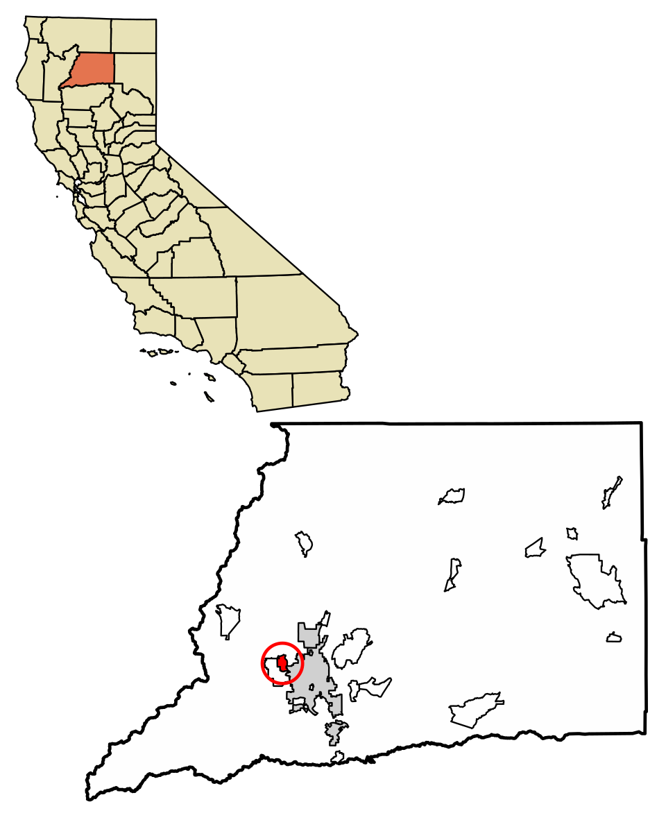 Locator map of Keswick