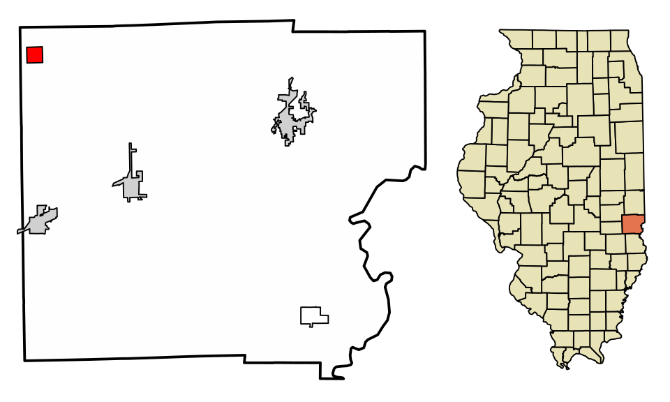 Locator map of Westfield