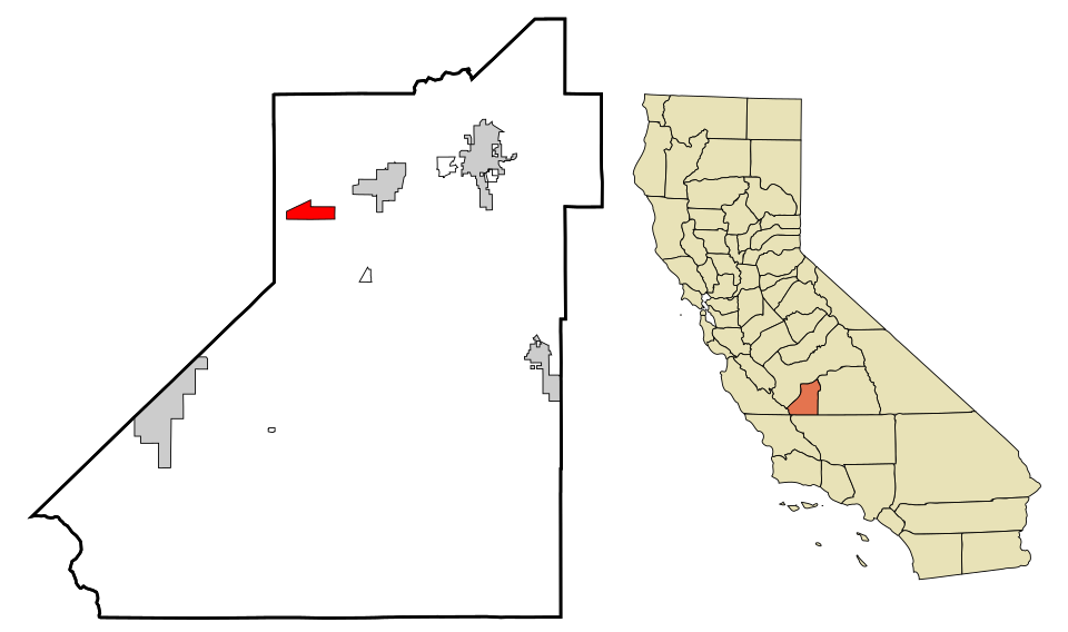 Map of Lemoore Station