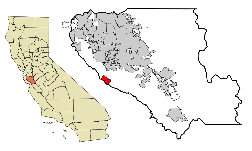 Map of Lexington Hills
