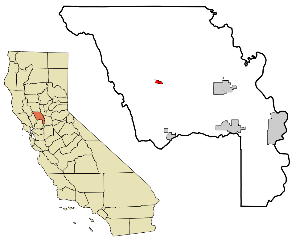 Map of Esparto