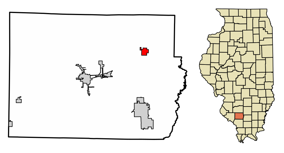 Locator map of Tamaroa