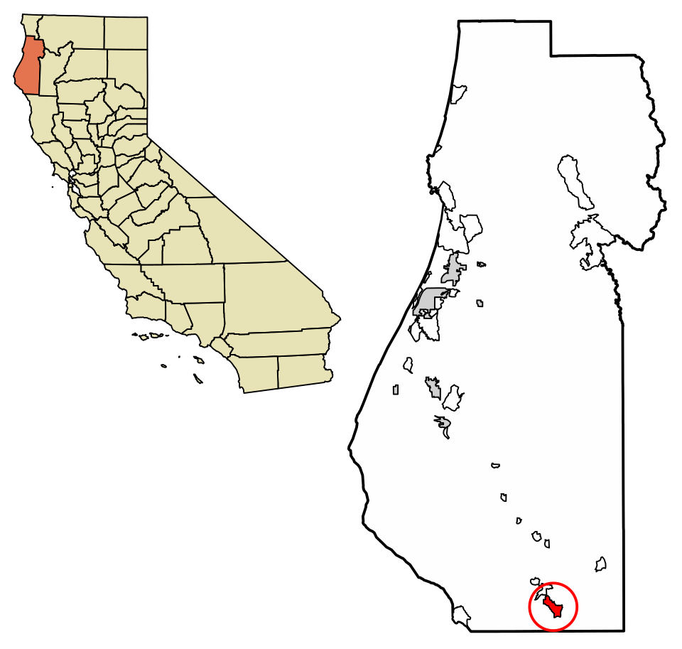 Locator map of Benbow