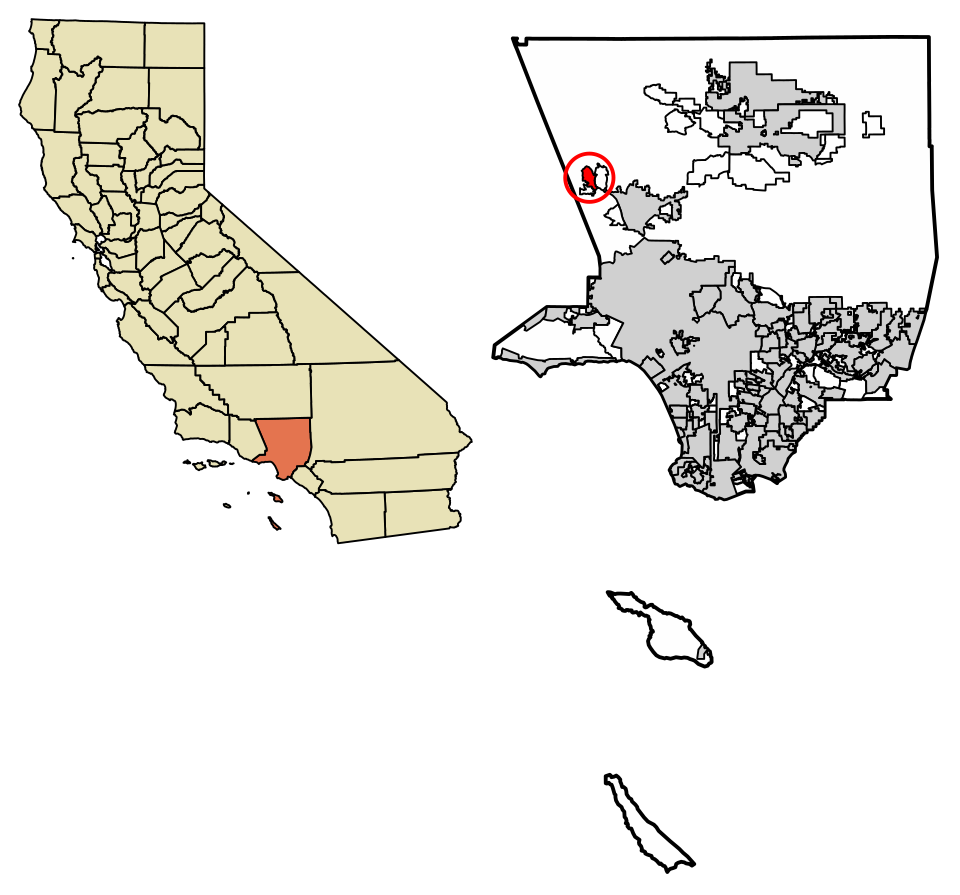 Locator map of Hasley Canyon
