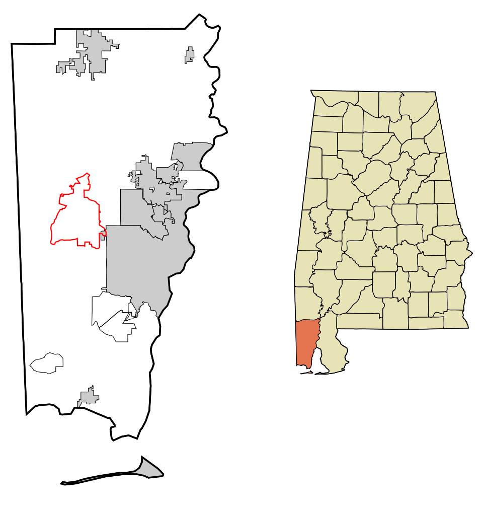 Map of Semmes
