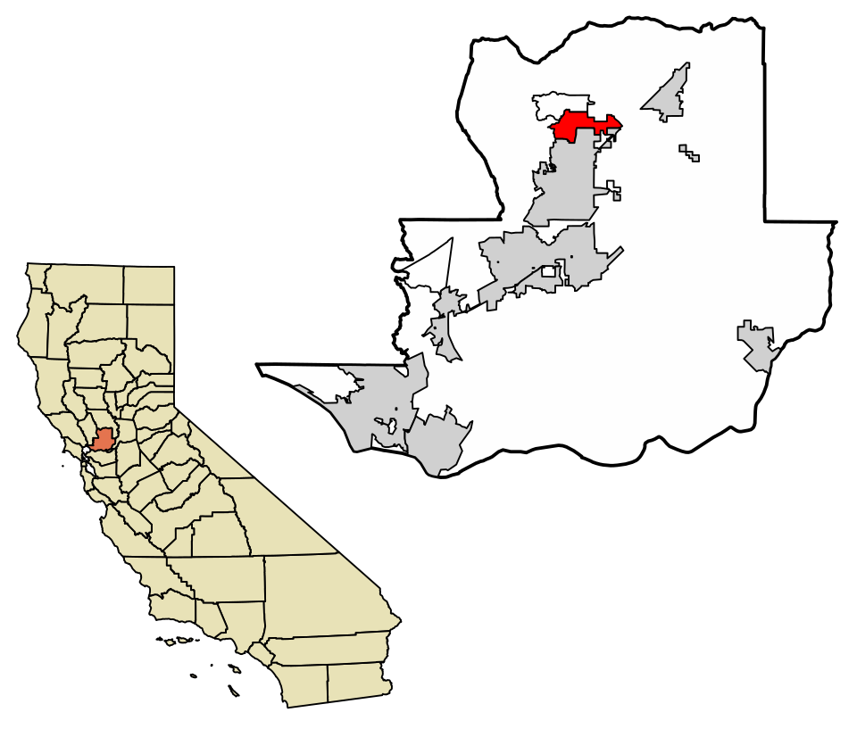 Locator map of Hartley