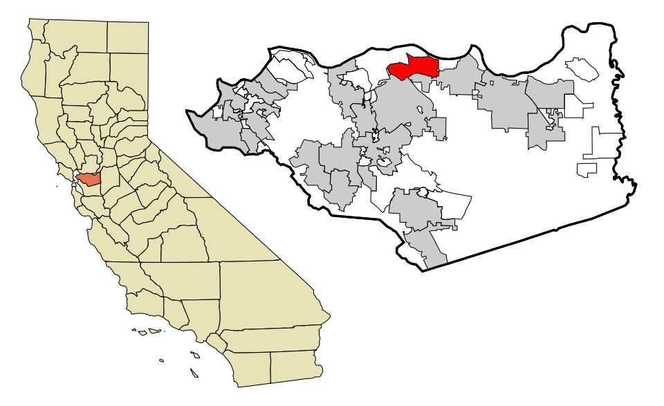 Locator map of Bay Point