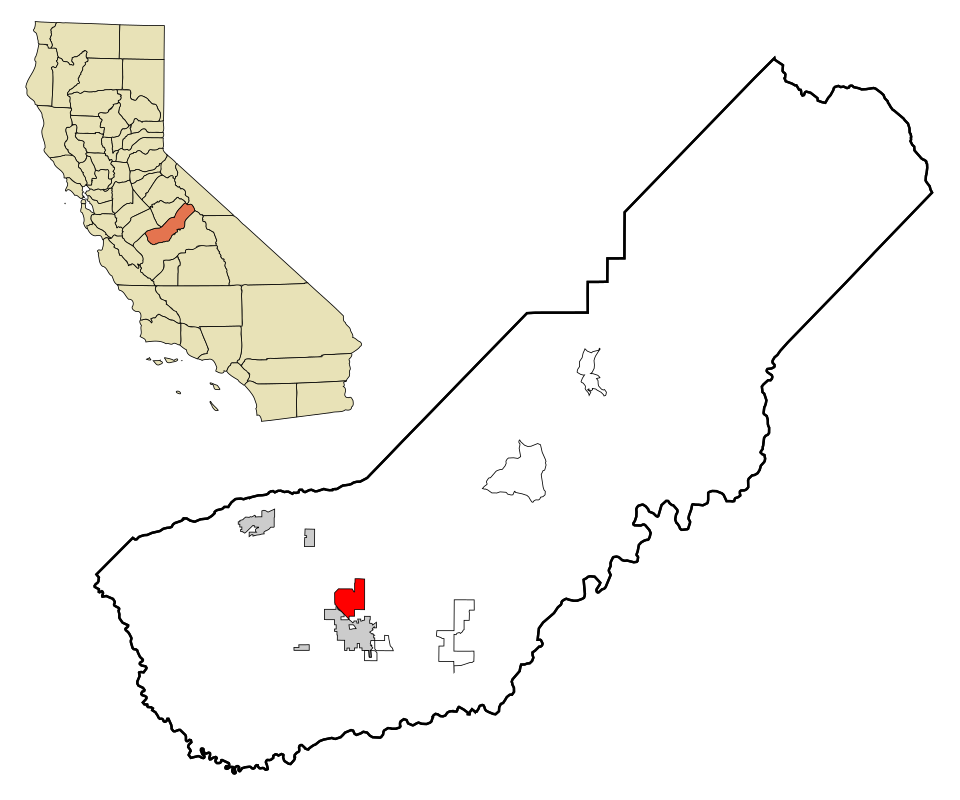 Map of Madera Acres