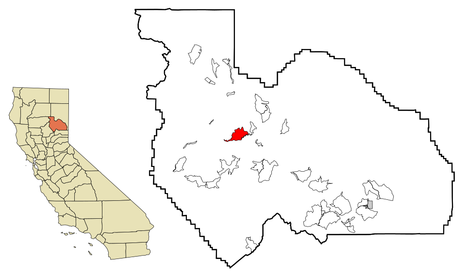 Locator map of Twain