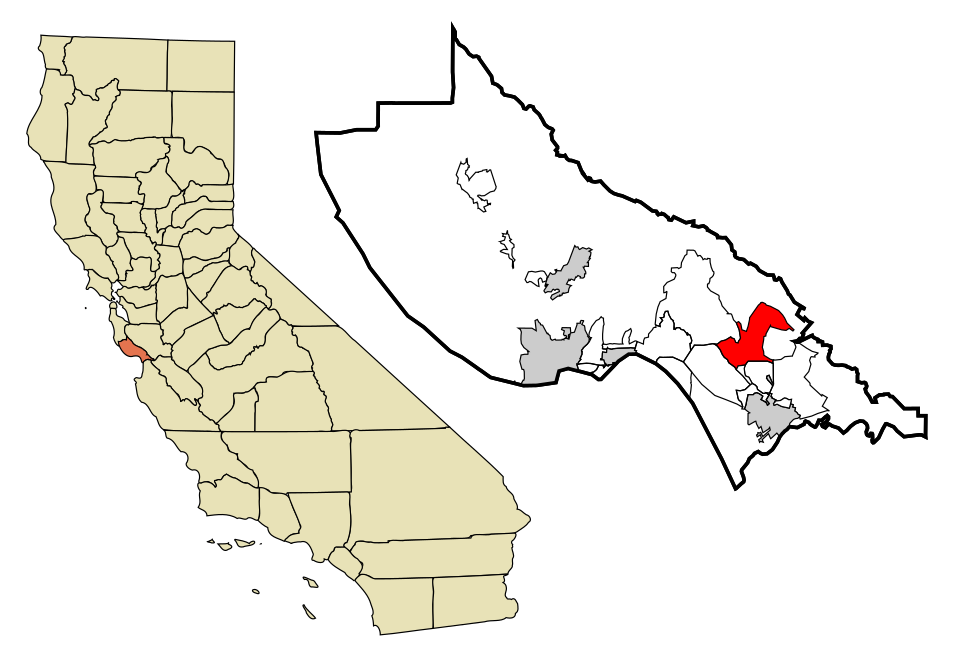 Locator map of Corralitos