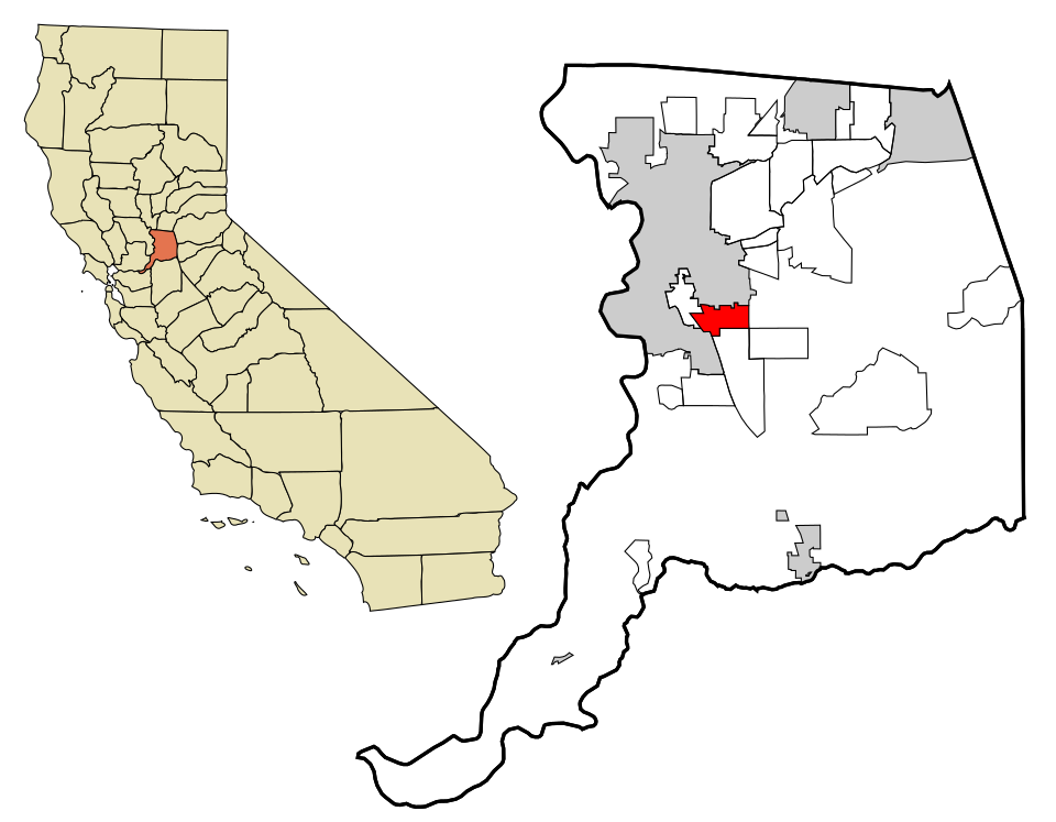 Map of Florin