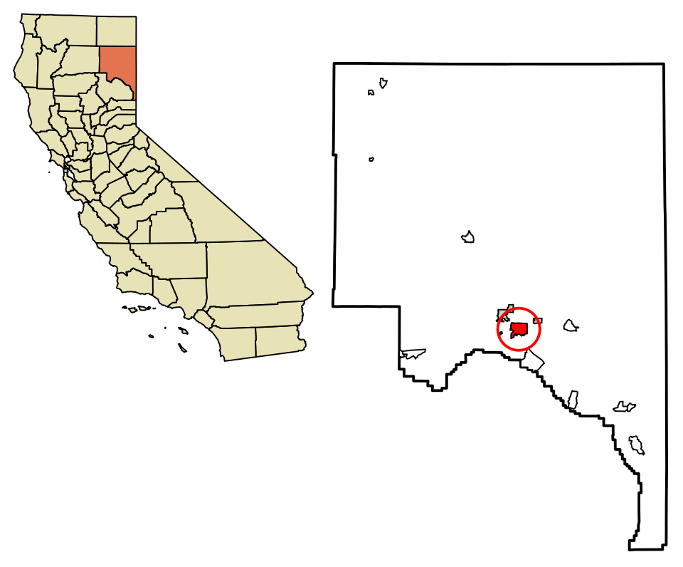 Locator map of Johnstonville