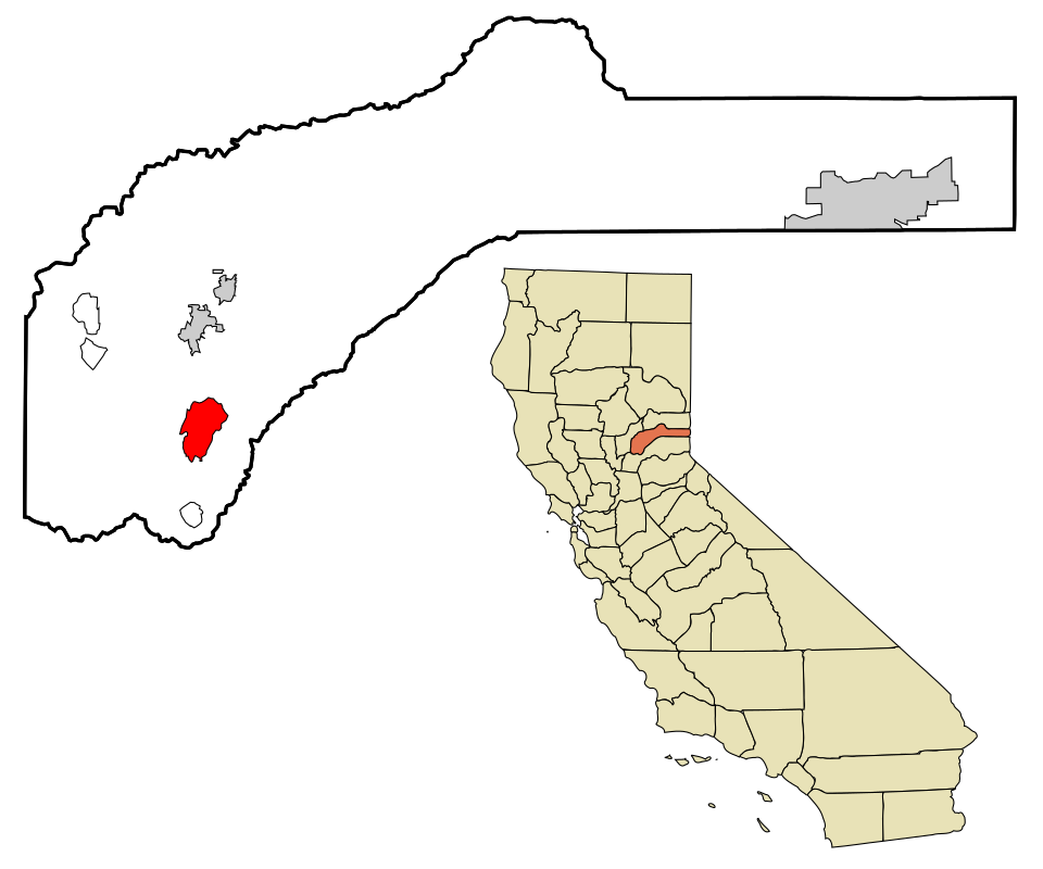 Map of Alta Sierra