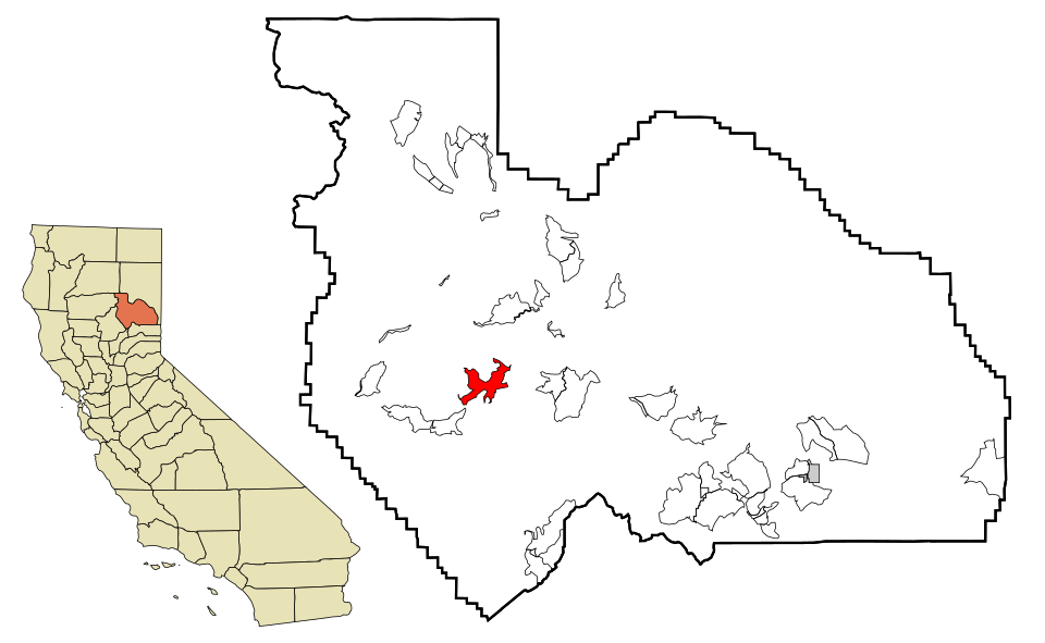 Locator map of Meadow Valley