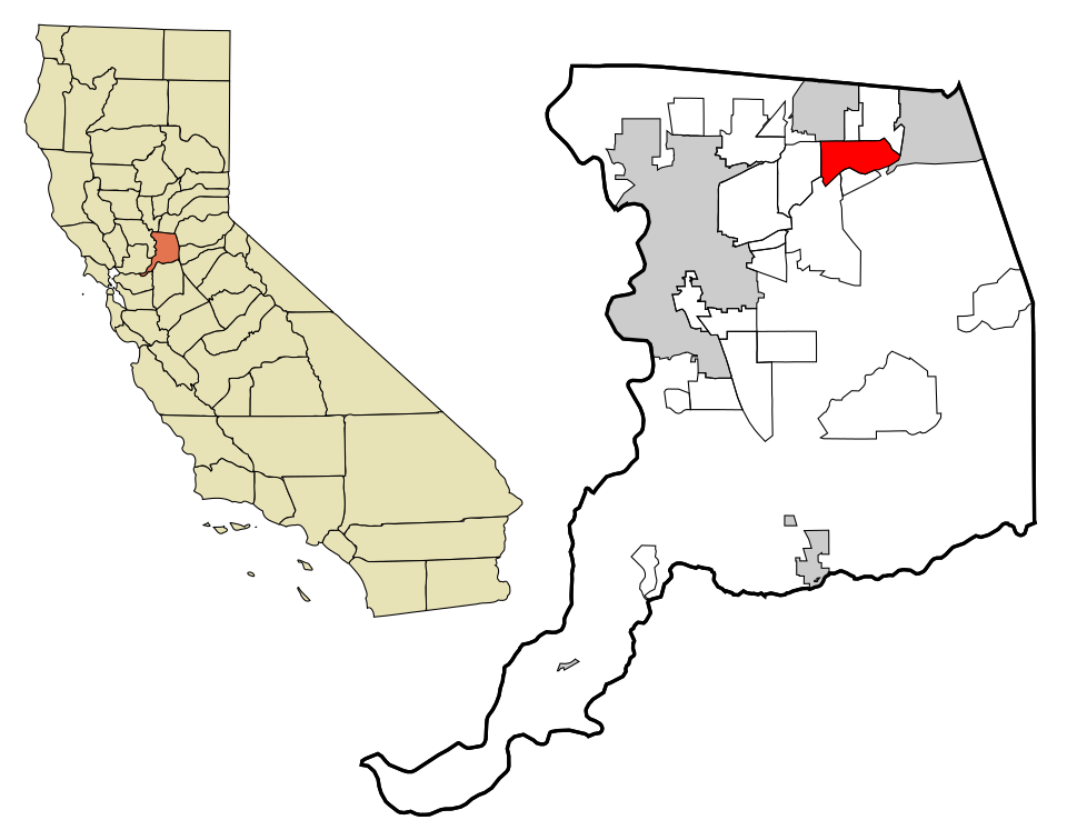 Map of Fair Oaks