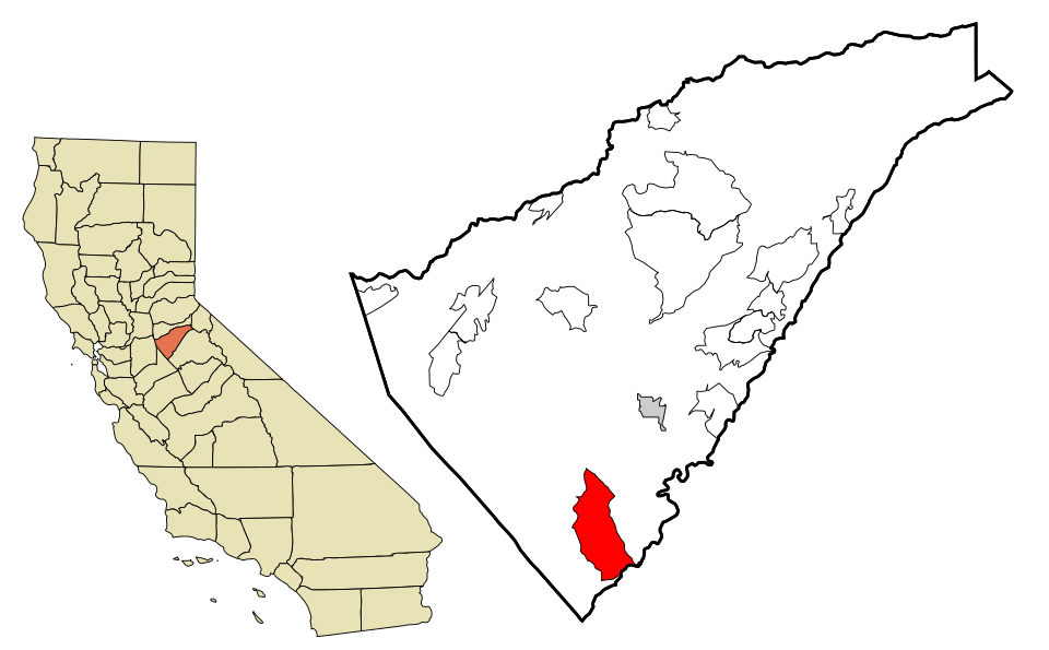 Map of Copperopolis