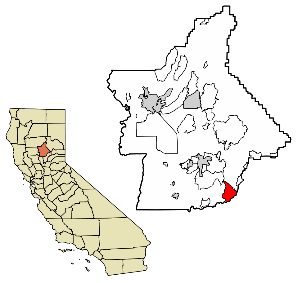 Locator map of Bangor