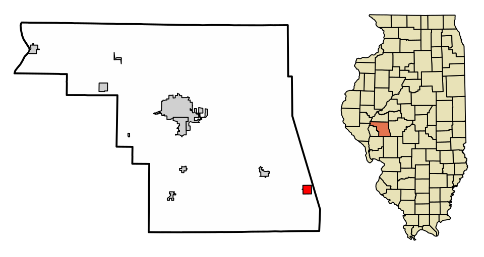 Locator map of Waverly
