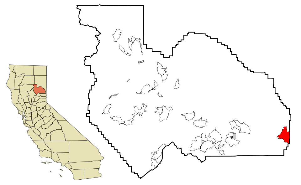 Locator map of Chilcoot-Vinton