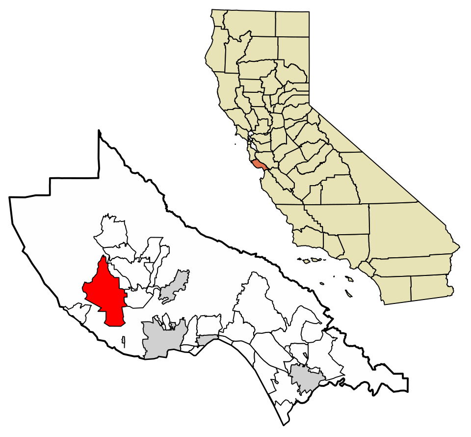 Map of Bonny Doon