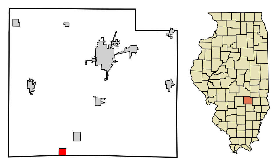 Locator map of Edgewood