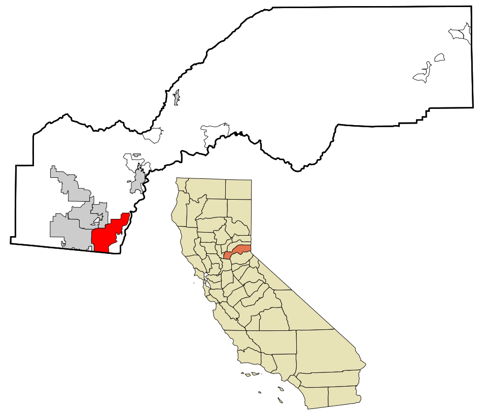 Map of Granite Bay