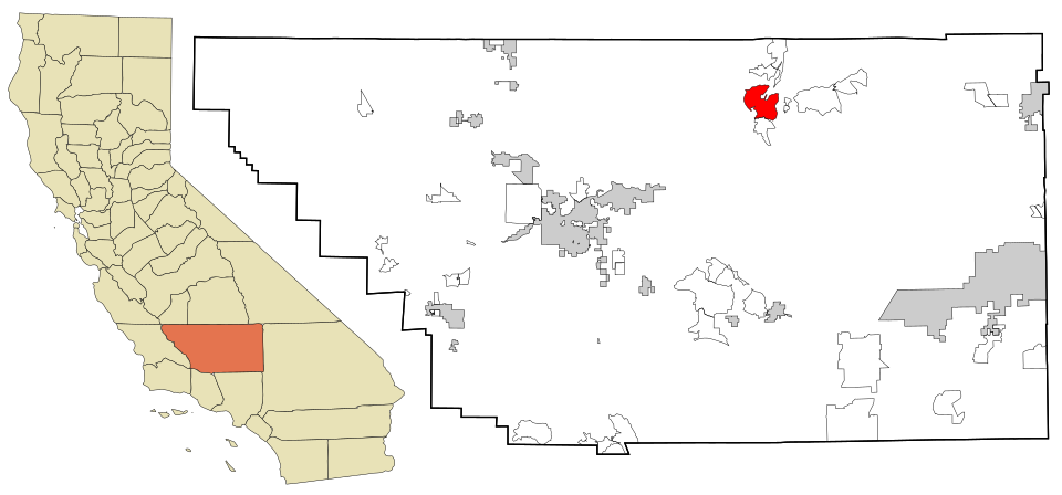 Map of Lake Isabella