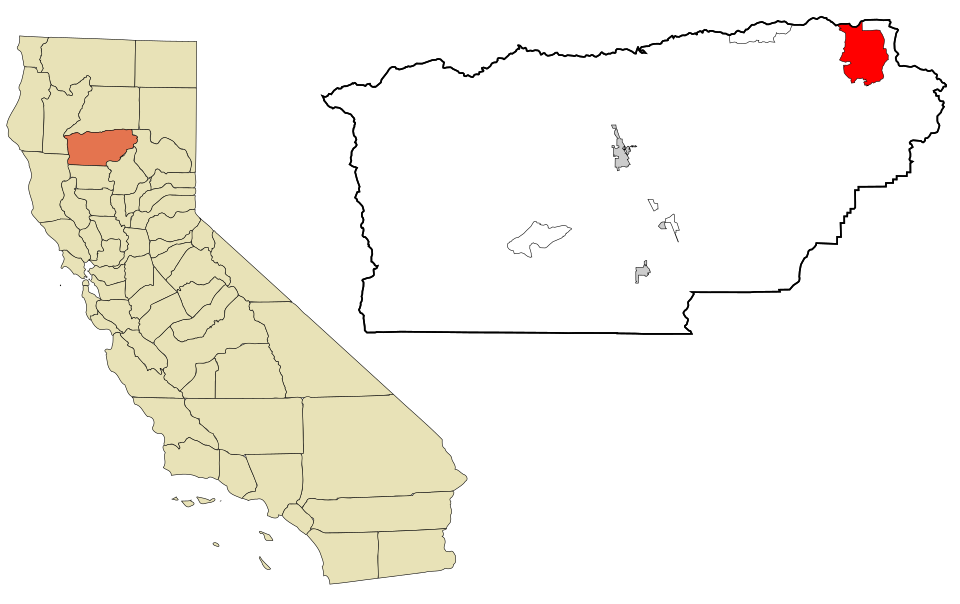 Locator map of Mineral