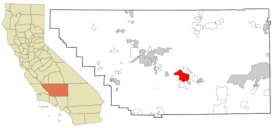 Map of Bear Valley Springs