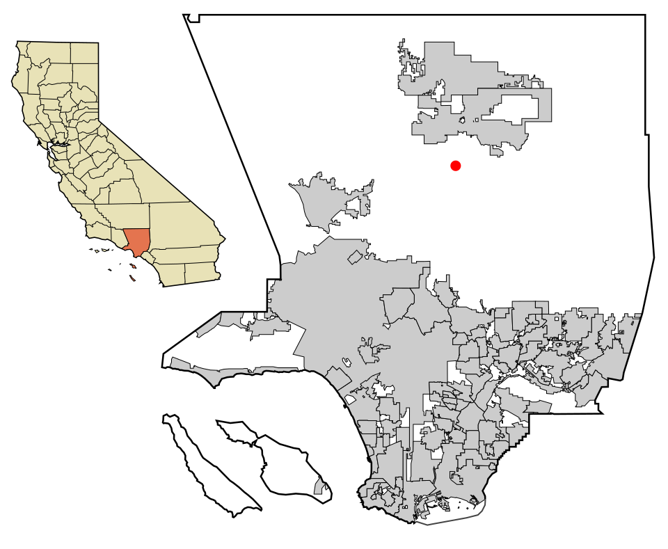 Locator map of Acton