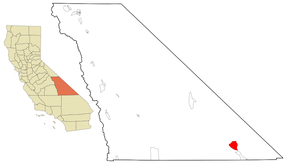 Locator map of Shoshone