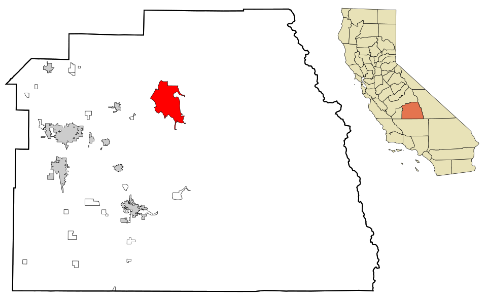 Locator map of Three Rivers