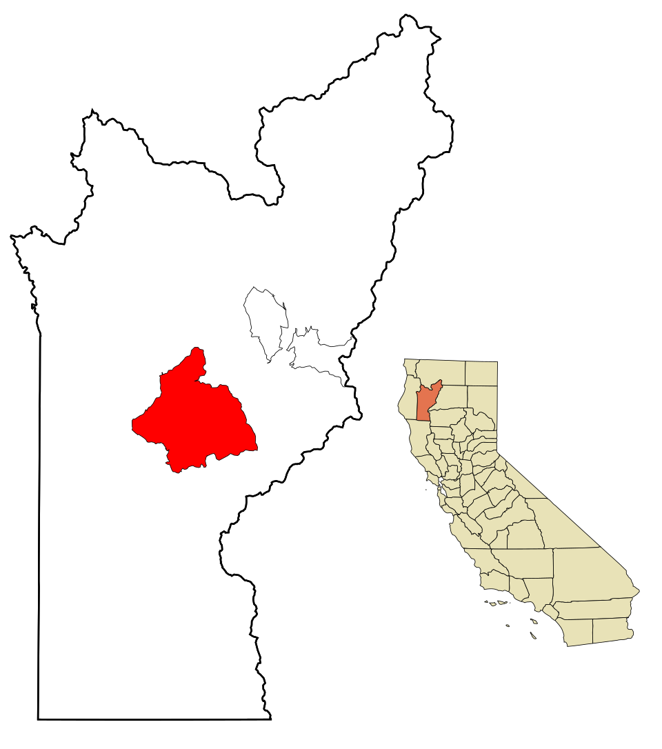 Map of Hayfork