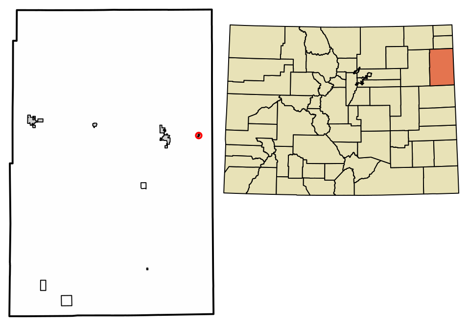 Locator map of Laird