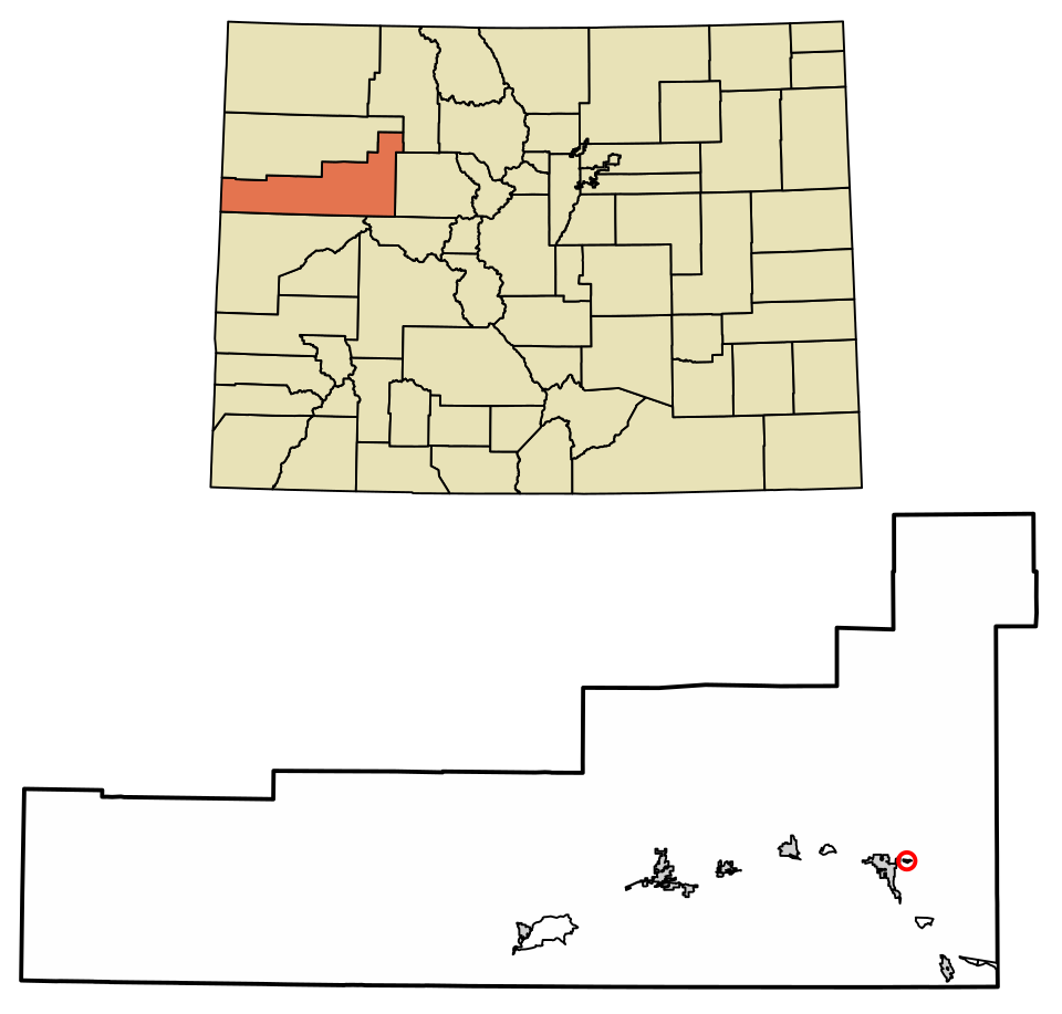 Locator map of No Name