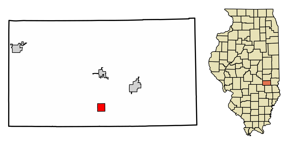 Locator map of Jewett