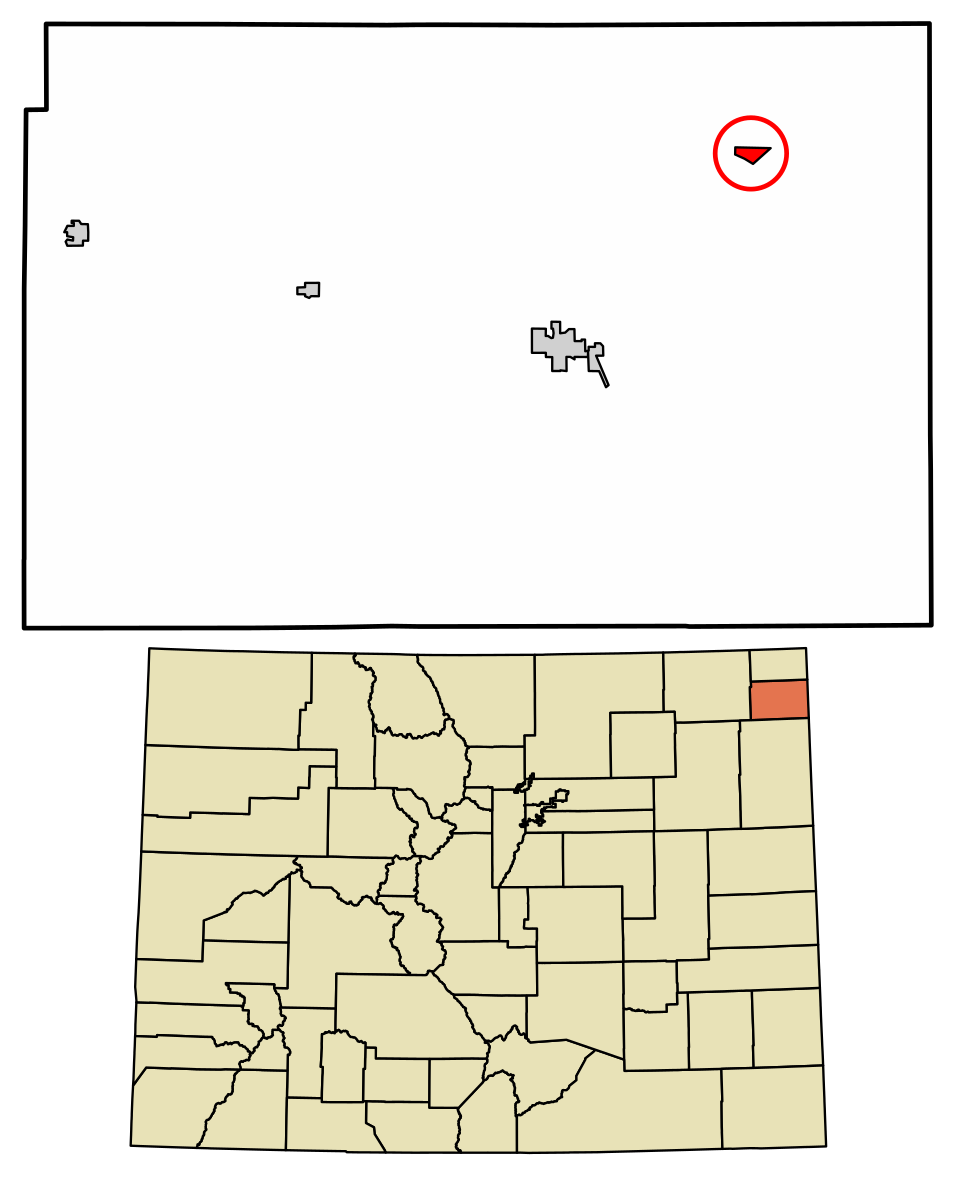 Locator map of Amherst