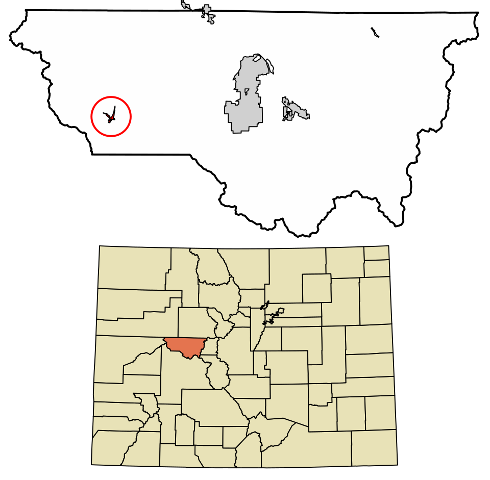 Locator map of Redstone