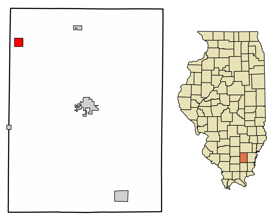 Locator map of Dahlgren