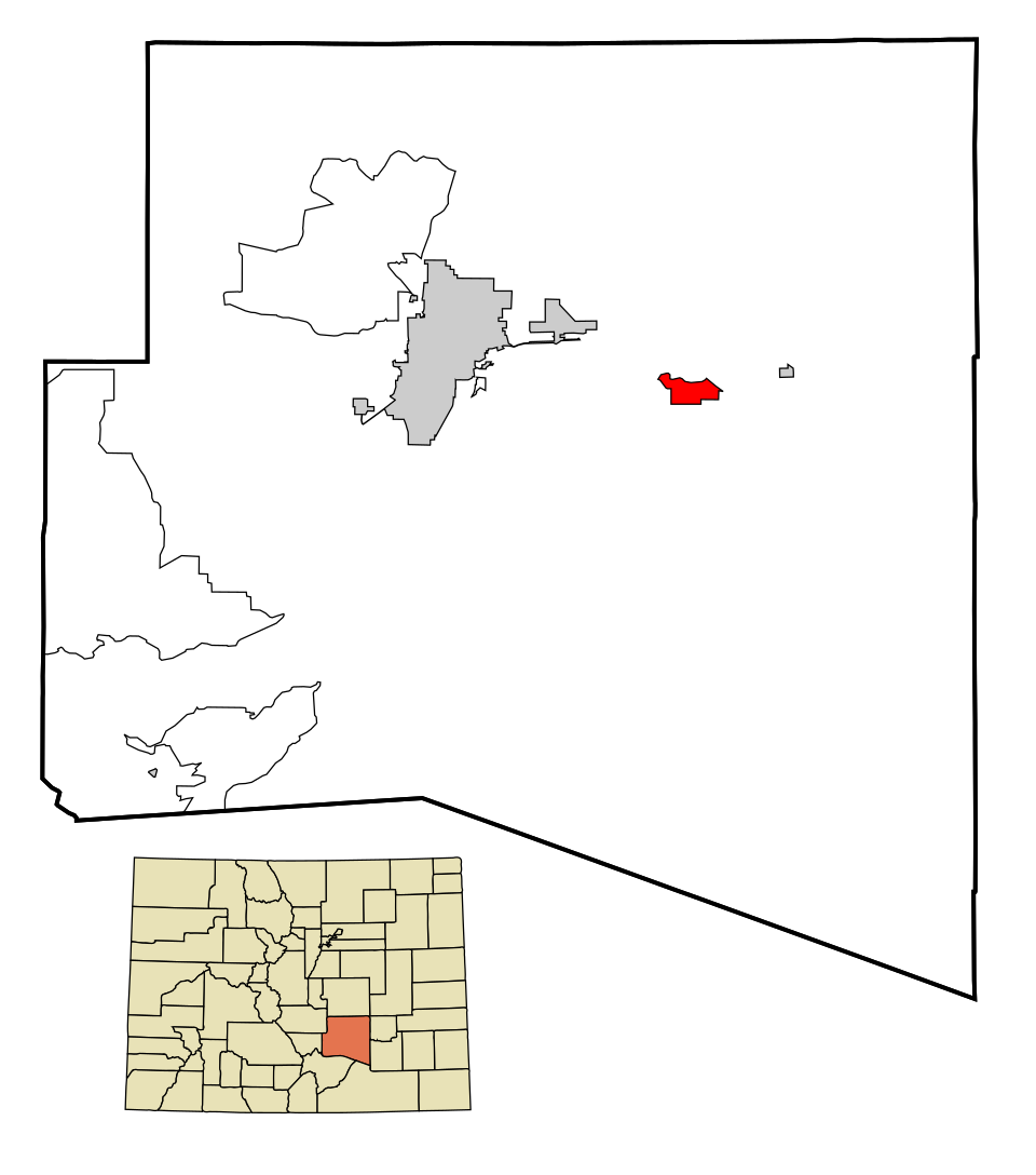 Locator map of Avondale