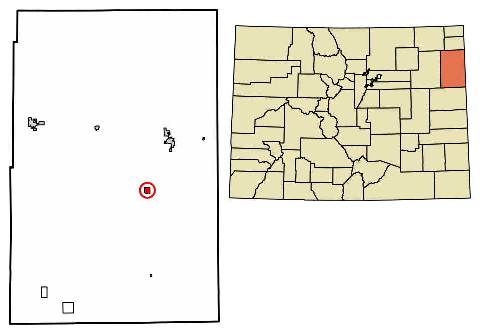 Locator map of Vernon