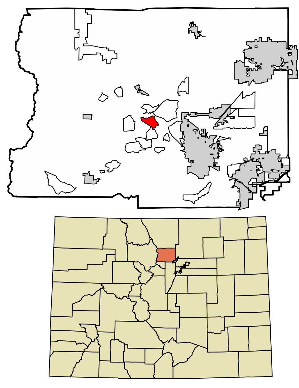 Locator map of Sunshine