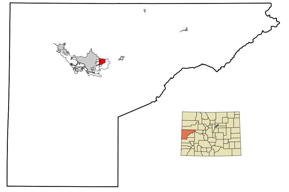 Map of Fruitvale