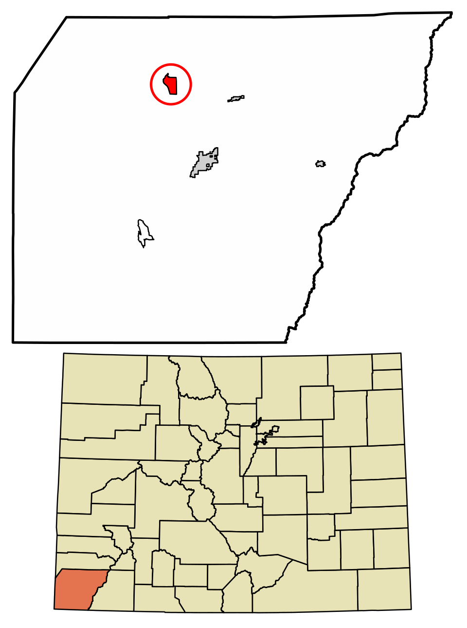 Locator map of Lewis