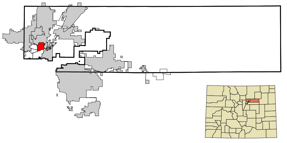 Map of Welby