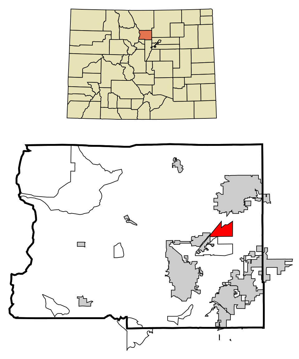 Map of Niwot