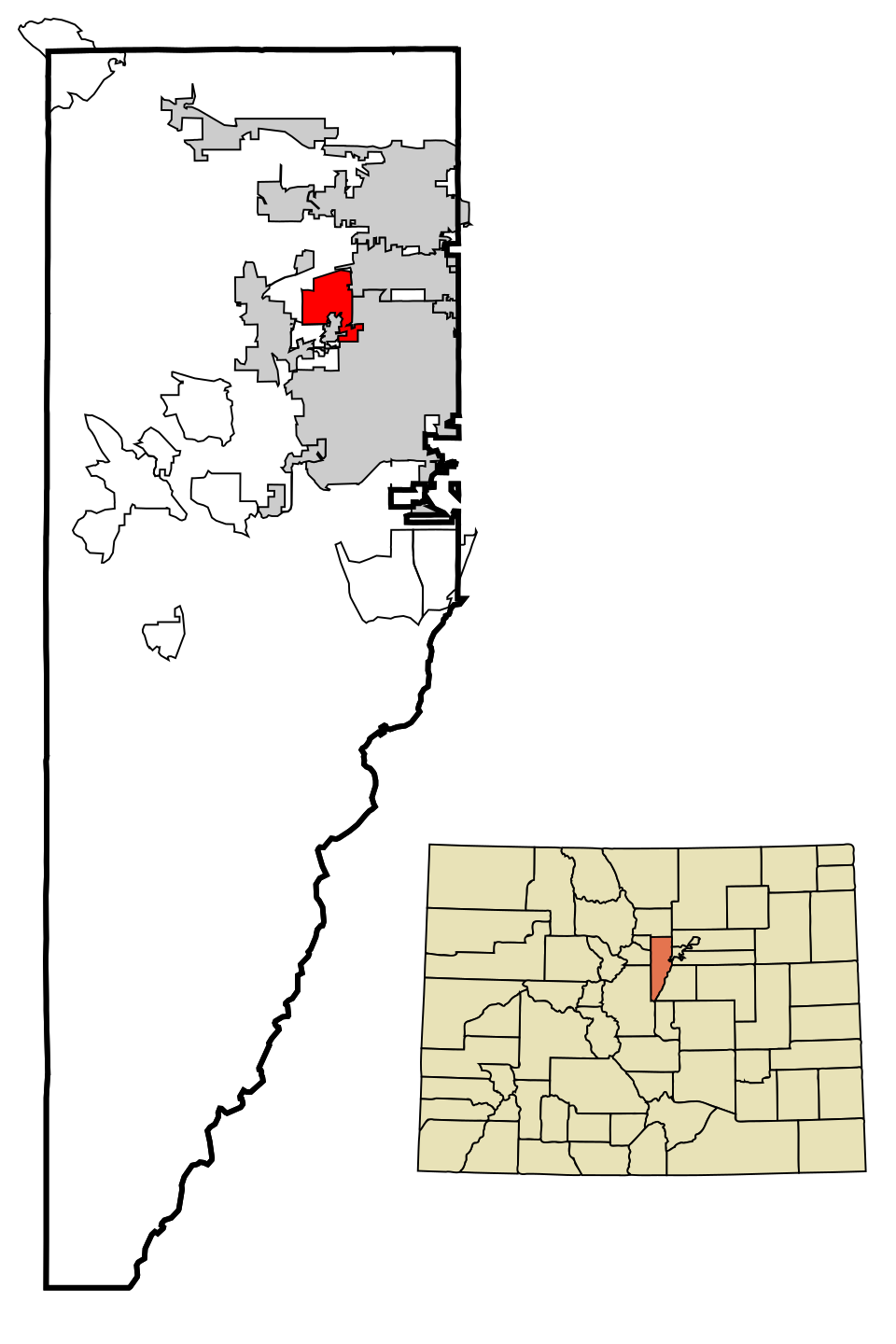 Map of Applewood